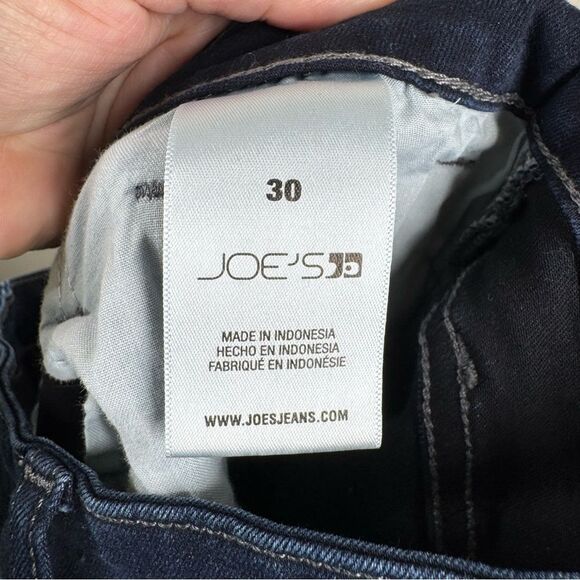 Joes Jeans High Rish Straight Leg Dark Wash Denim Women’s Size 30 Long - Picture 6 of 7